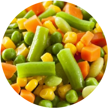 Mixed Vegetables 4 way, IQF