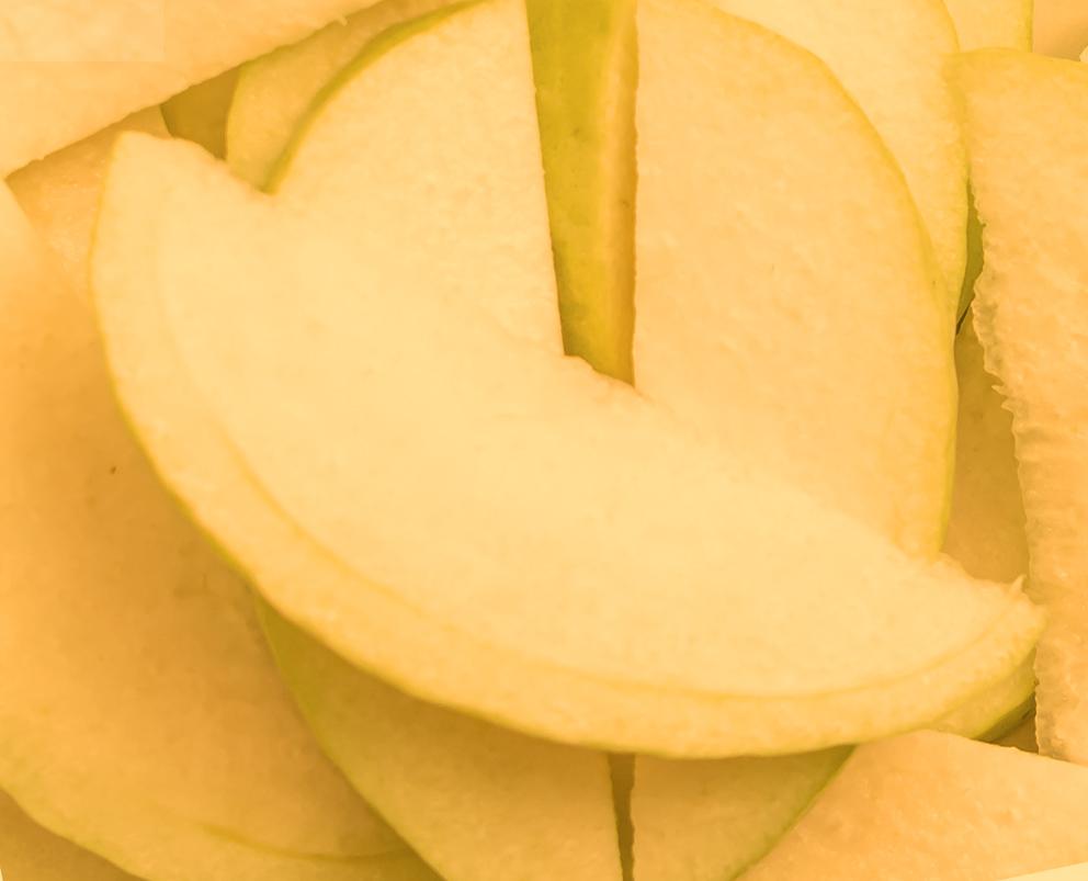 Apple Sliced, Golden Delicious, IQF