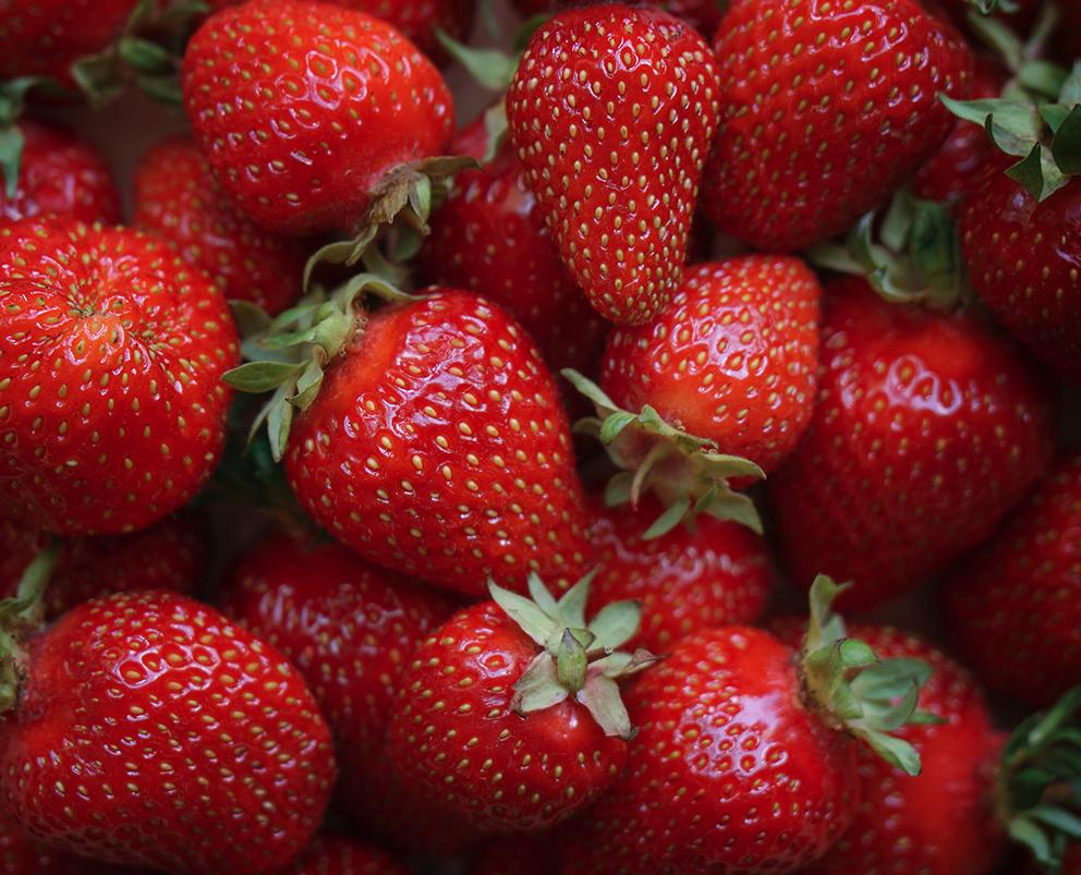Strawberries, Whole, Grade B IQF